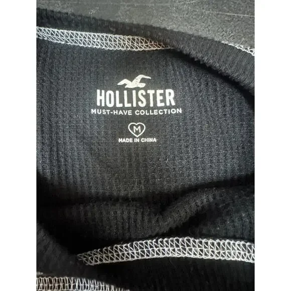 Hollister Crop Thermal long sleeve size Medium - Picture 5 of 6